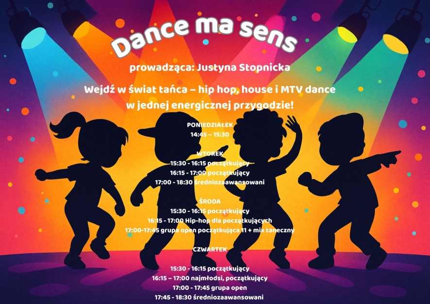 Dance ma sens prowadząca Justyna Stopnicka